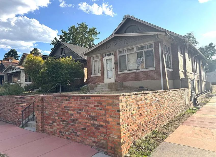 Older brick Colorado property in as-is condition